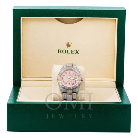 Rolex Datejust Diamond Watch, 116201 36mm, Champagne Diamond Dial With 21.75 CT Diamonds