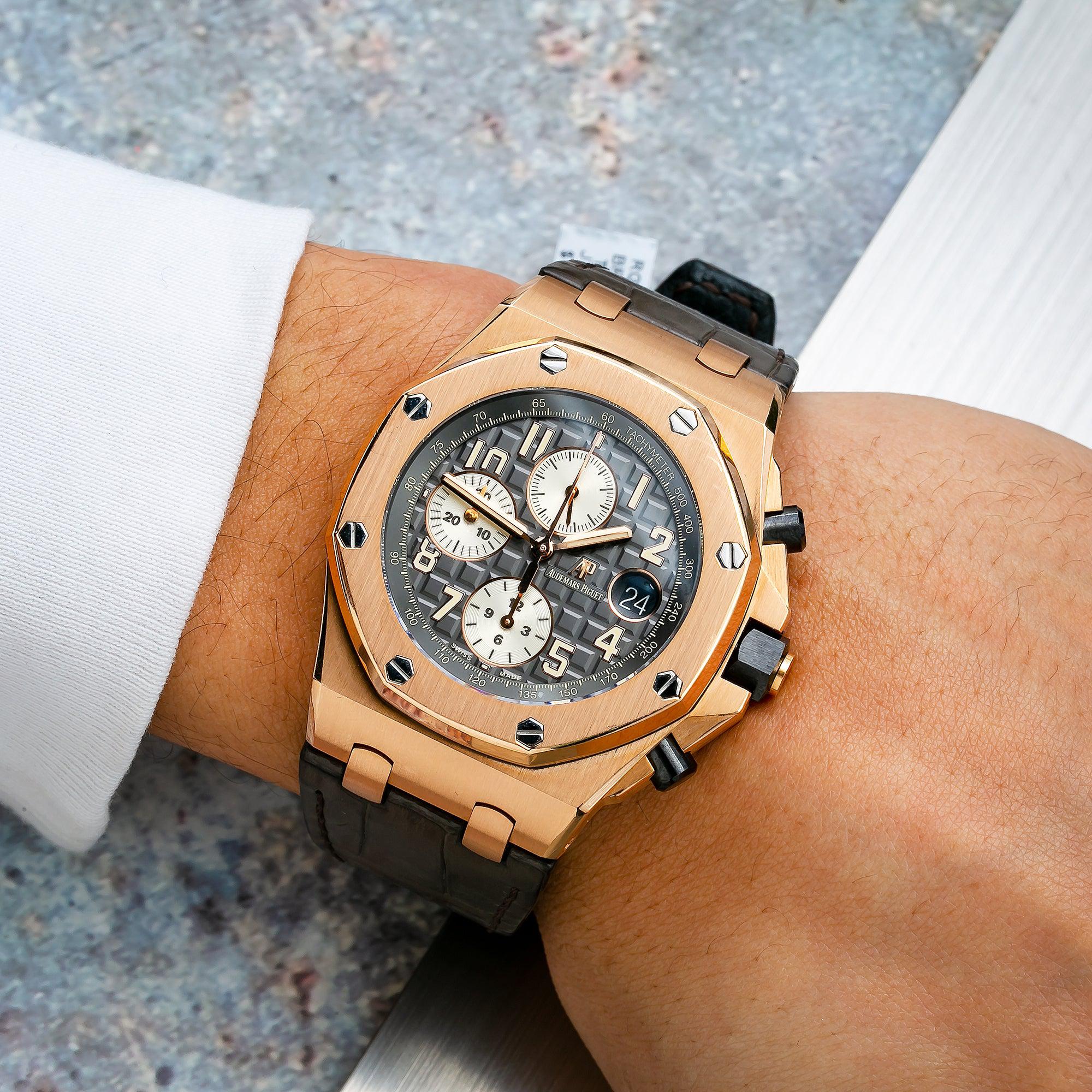 Audemars Piguet Royal Oak Offshore Chronograph 42MM Charcoal Grey Dial 26470OR