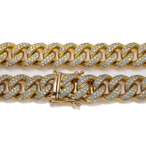 12mm cuban link chain 10k Clearance
