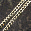 14K Yellow Gold 10mm Open Cuban Link Chain Available In Sizes 18"-26"