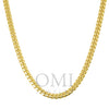 10K Yellow Gold 6mm Solid Miami Cuban Link Chain Available In Sizes 18"-26"