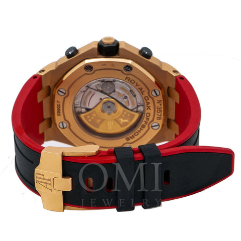 Audemars Piguet Royal Oak Offshore 26470OR 42MM Rose Gold Dial With Rubber Bracelet