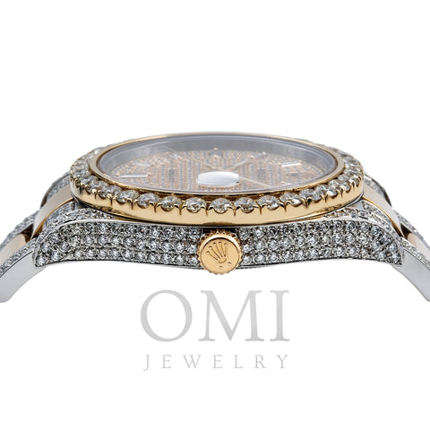 Rolex Datejust II Diamond Watch, 116333 41mm, Champagne Dial With 12.5CT Diamonds