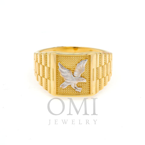 10K Yellow Gold 5.9 Grams Men's Ring
