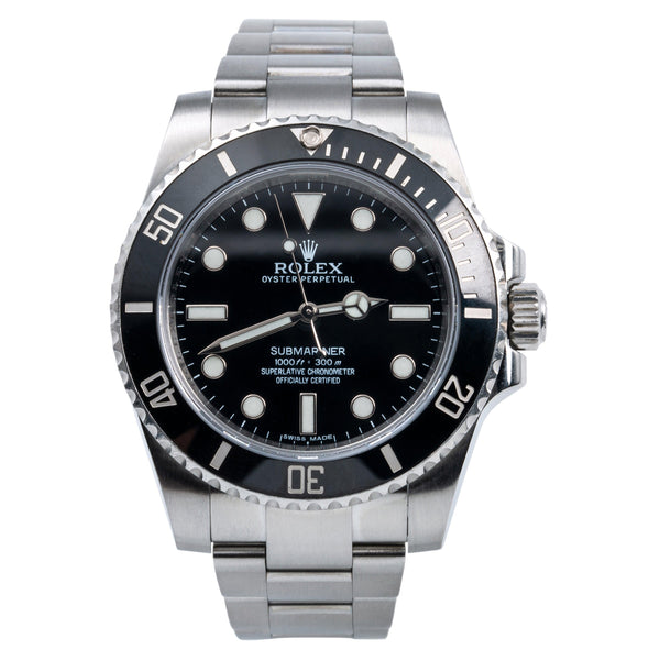 Rolex Submariner 40MM 114060 Black Dial Black Ceramic Bezel
