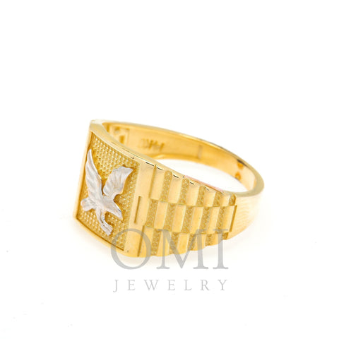 10K Yellow Gold 5.9 Grams Men's Ring