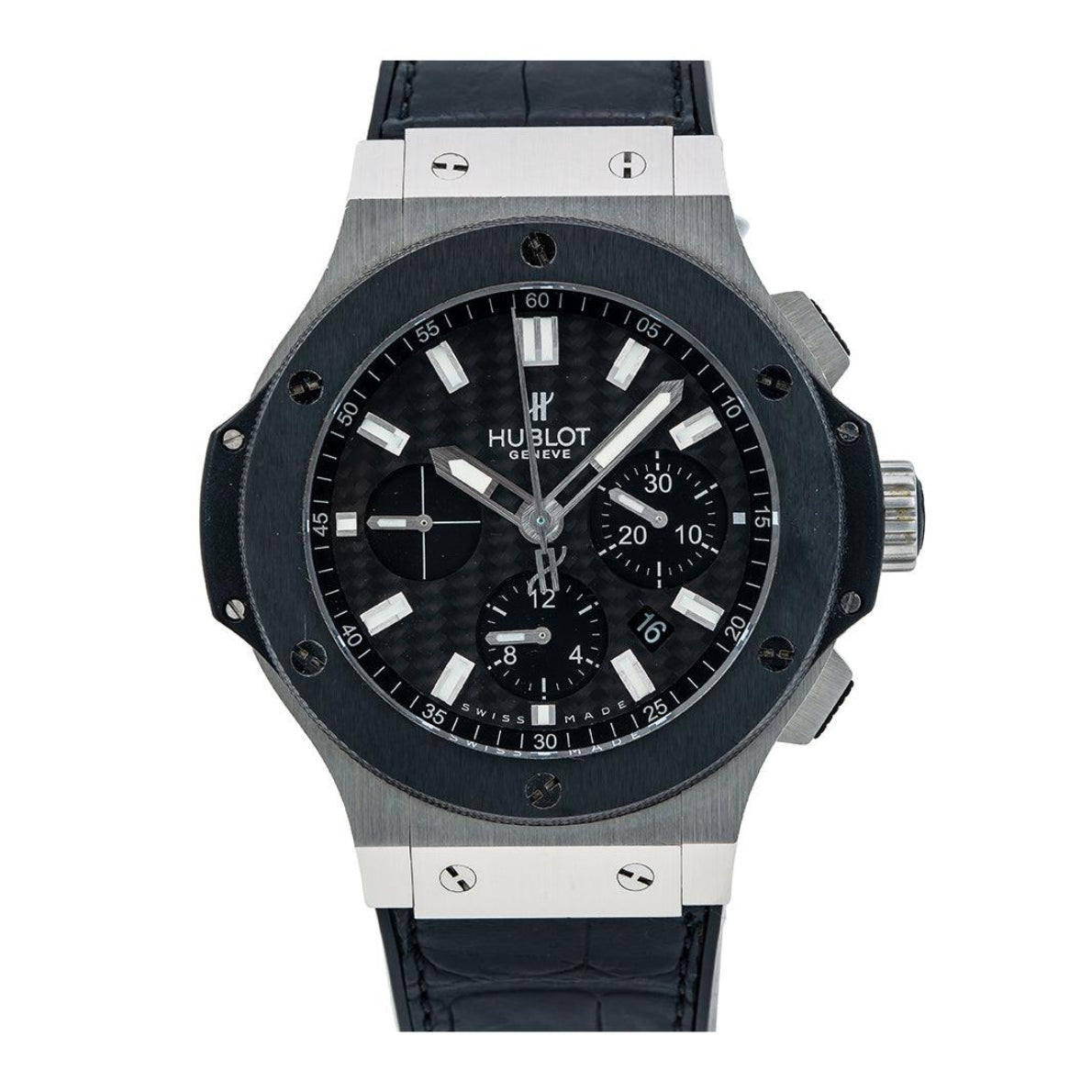 Hublot Big Bang 301.SM.1770.RX 44MM Black Dial With Leather Bracelet