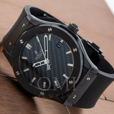 Hublot Classic Fusion Aerofusion Black Magic Bracelet Watch - 45 mm - –  Luxury Time NYC