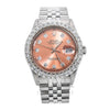 Rolex Datejust 1601 36MM Pink Diamond Dial With 2.75 CT Diamonds