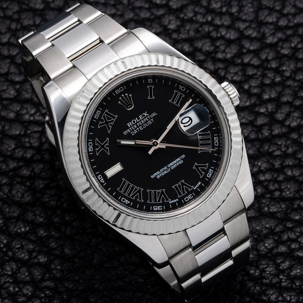 Datejust ii hotsell black dial