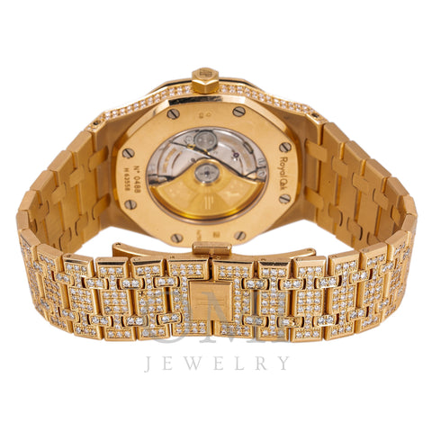 Audemars Piguet Royal Oak Selfwinding 15400OR 41MM Rose Gold Diamond Dial With 19.75 CT Diamonds