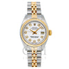 Rolex Lady-Datejust 6917 26MM White Diamond Dial With Two Tone Bracelet