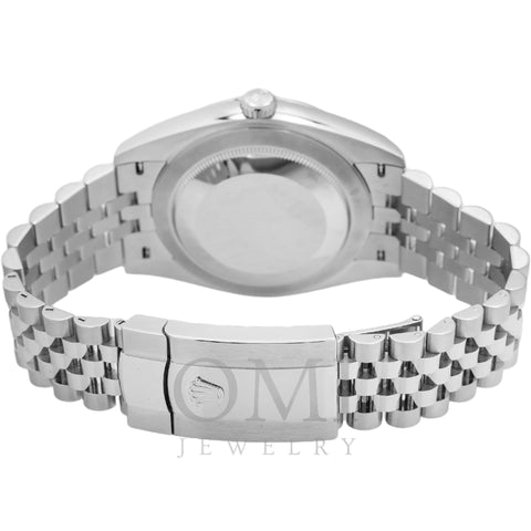 Rolex Datejust 126334 41MM Silver Diamond Dial With Jubilee Bracelet