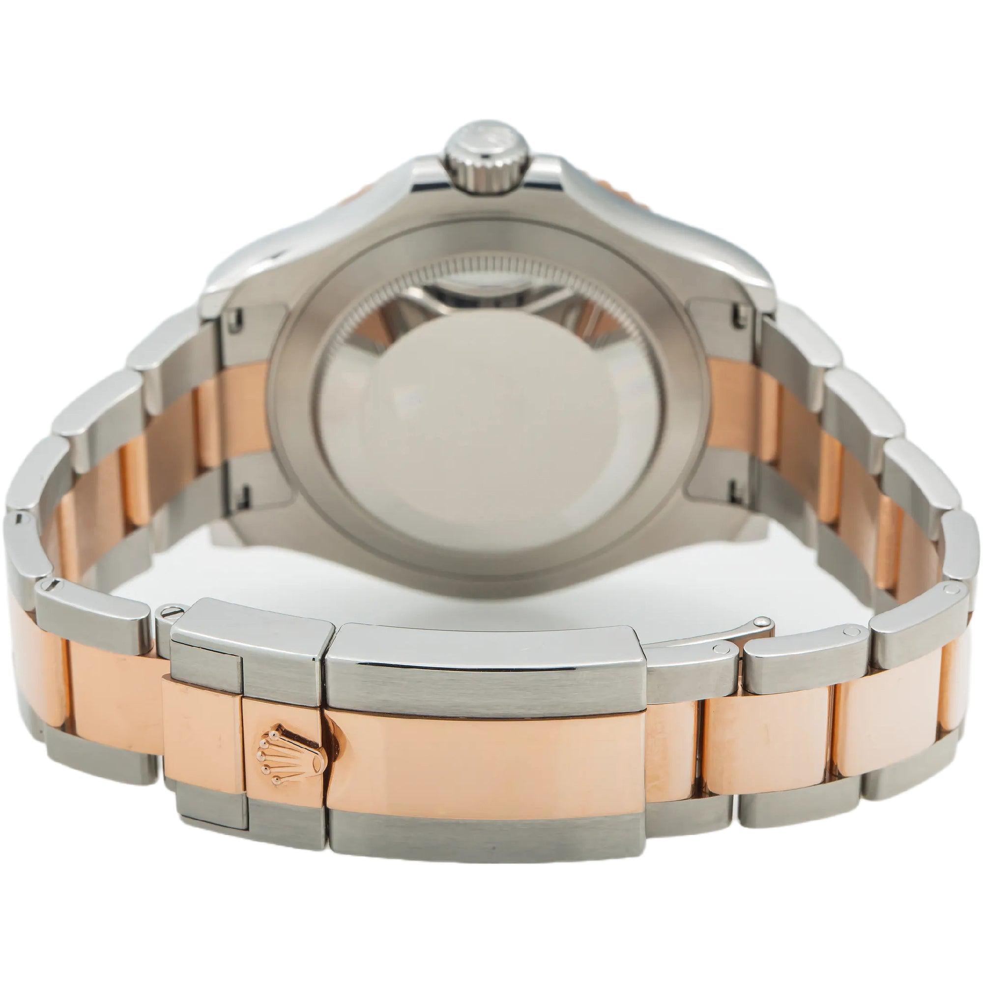 Rolex Yacht-Master 40MM 126621 Black Dial Rose Gold Bezel Two Tone Rose Gold Oyster Bracelet