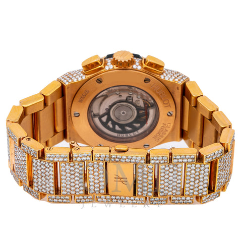 Hublot Classic Fusion Chronograph 520OX1180 45MM Champagne Diamond Dial With 31.75 CT Diamonds