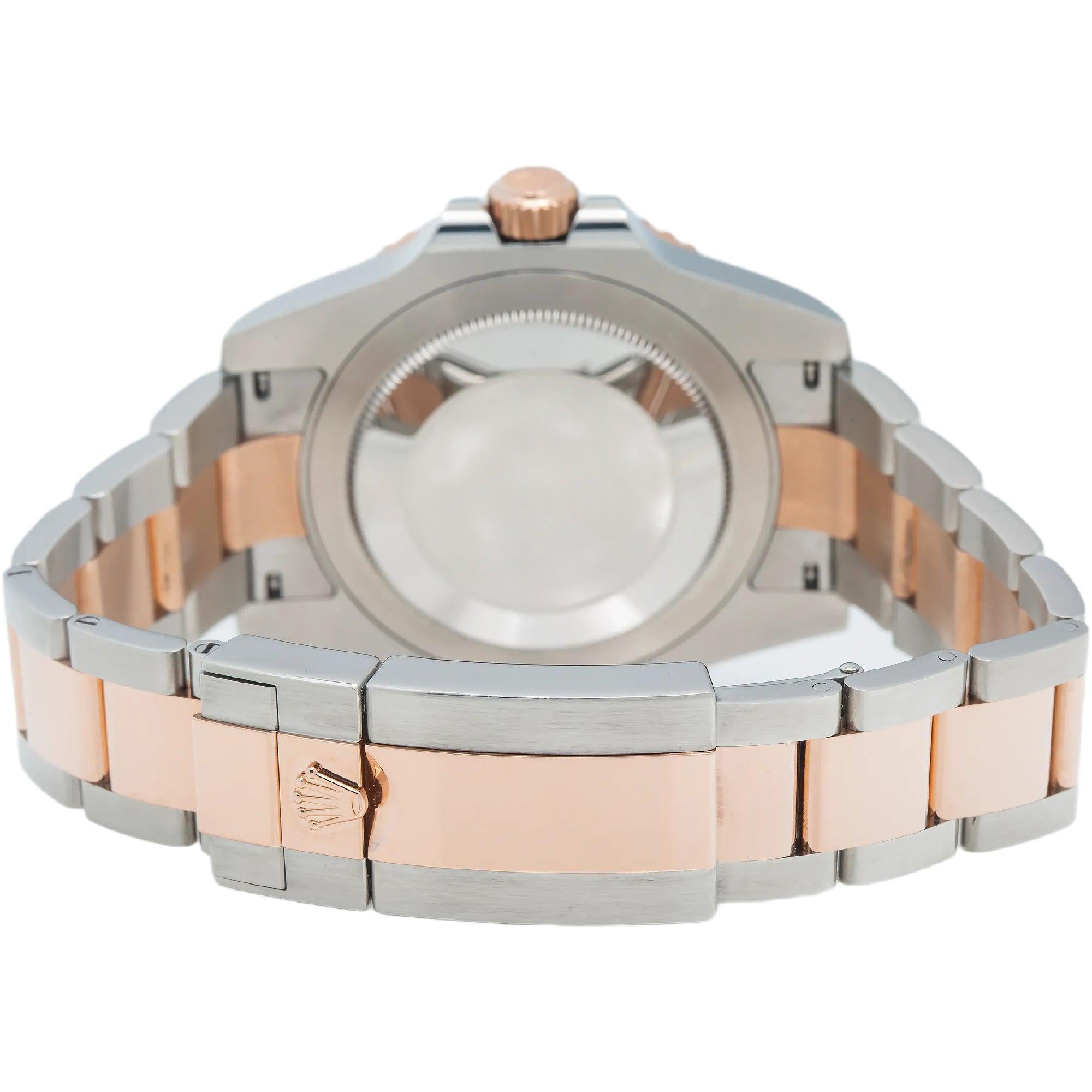 Rolex GMT-Master II 40MM 126711CHNR Root Beer Black Dial Black & Brown Ceramic Bezel Two Tone Rose Gold Oyster Bracelet