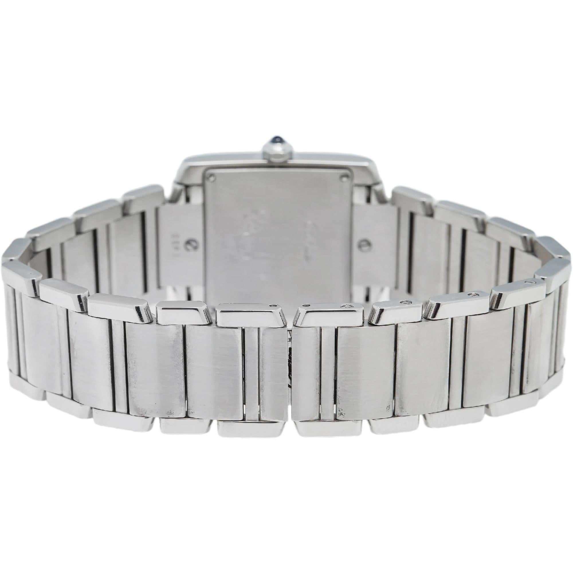 Cartier Tank Francaise W51002Q3 32MM White Dial