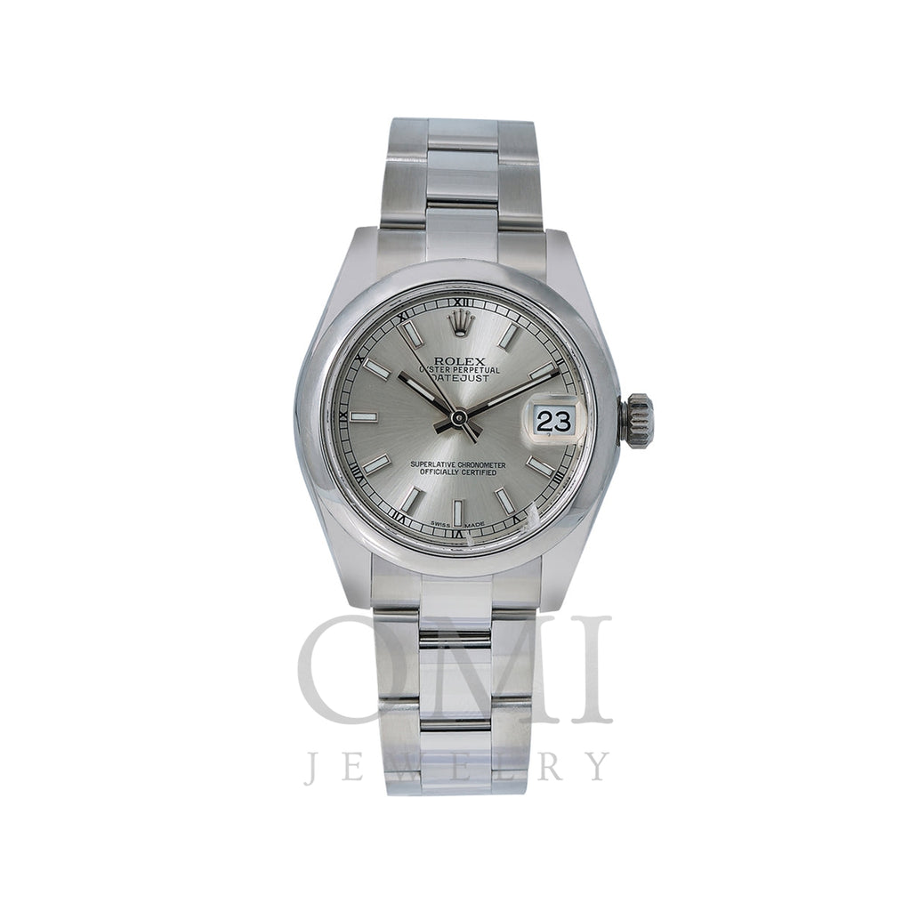Rolex Datejust 178240 31MM Silver Dial With Stainless Steel Bracelet