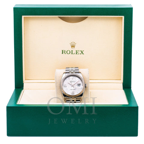 Rolex Datejust 116234 Silver Dial With Stainless Steel Jubilee Bracelet