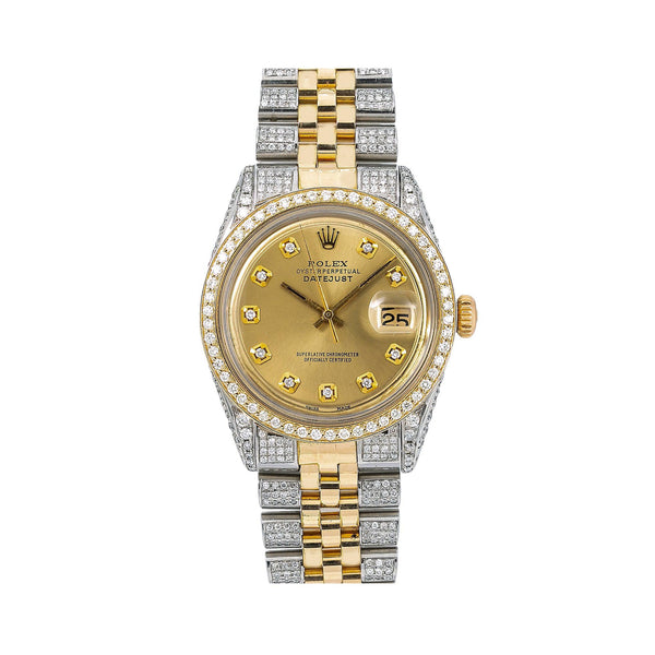 Rolex datejust 36 2 on sale tone