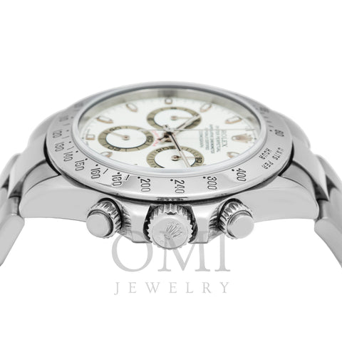 Rolex Oyster Perpetual Cosmograph Daytona 116520 40MM White Dial