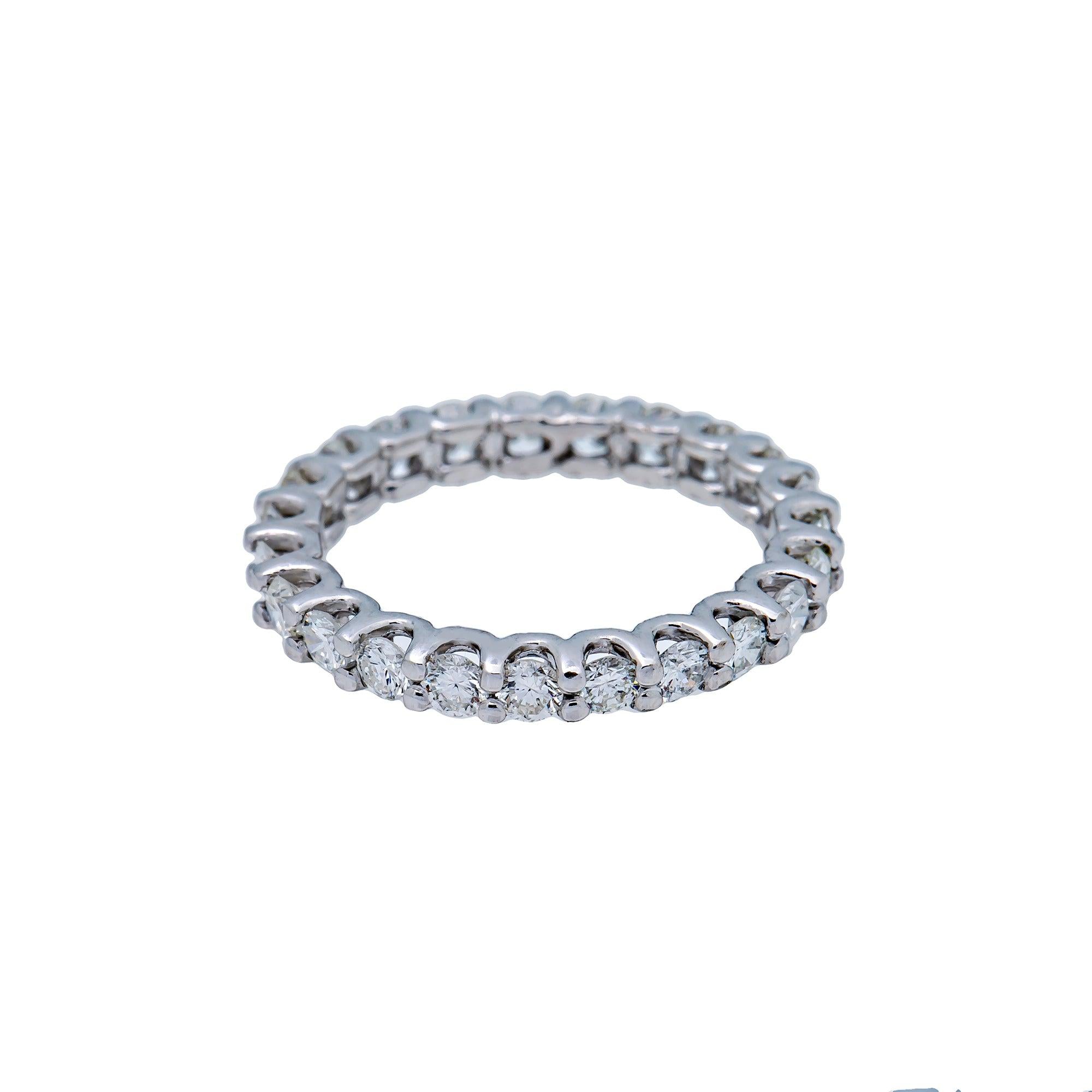 14K WHITE GOLD MEN'S RING WITH 1.11 CT  DIAMONDS
