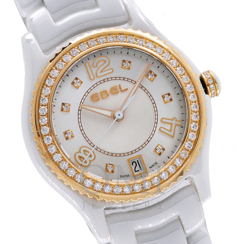 Ebel X-1 1216116 34mm White Dial Women's Watch