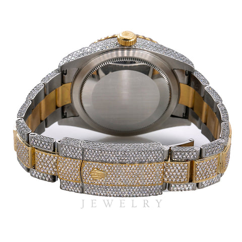 Rolex Sky-Dweller Diamond Watch, 326933 42mm, Arabic Numerals Diamond Dial With 25.75 CT Diamonds