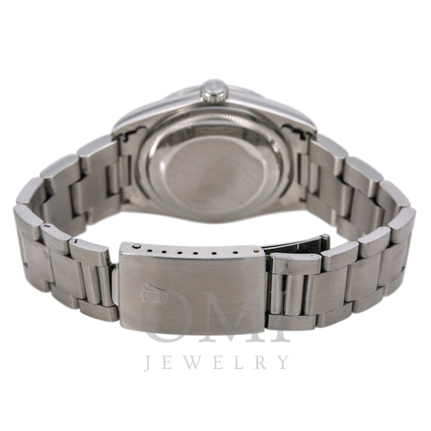 Rolex Datejust 16220 36MM Silver Dial With Stainless Steel Oyster Bracelet