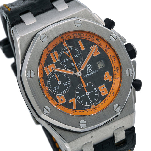 Audemars Piguet Royal Oak Offshore Chronograph 26170ST 42MM Black Dial -  OMI Jewelry