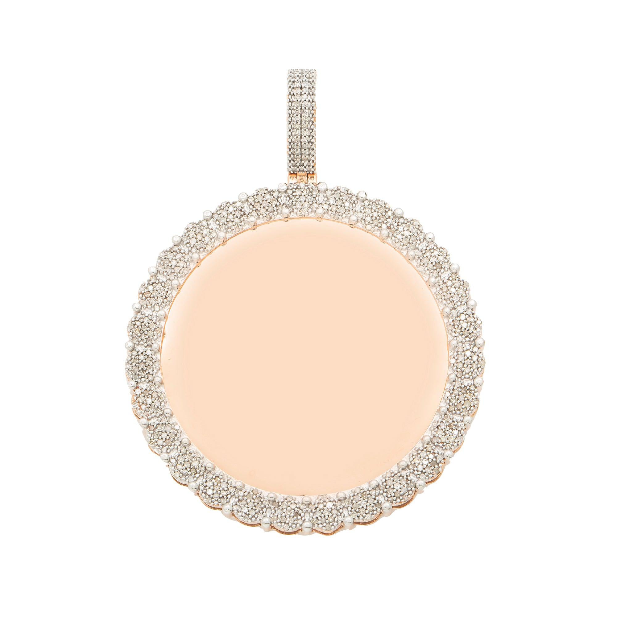 10K GOLD DIAMOND PICTURE PENDANT 1.19 CT