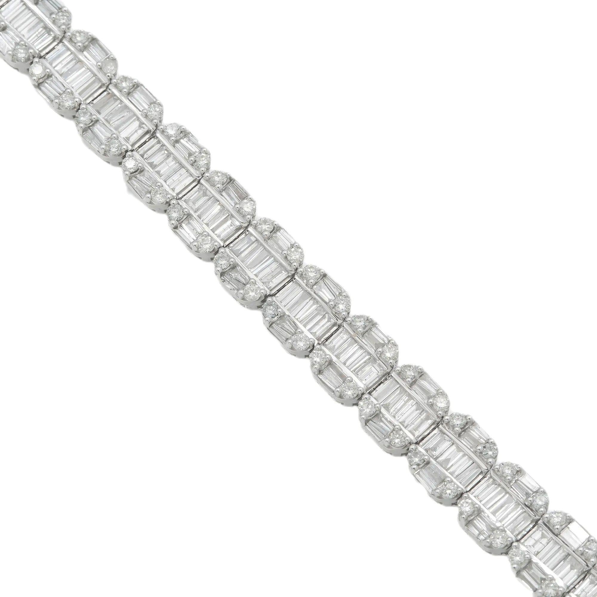14K GOLD BRACELET WITH DIAMONDS