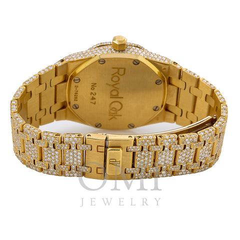 Audemars Piguet Royal Oak 15454BA 33MM Champagne Diamond Dial With 17.95 CT Diamonds