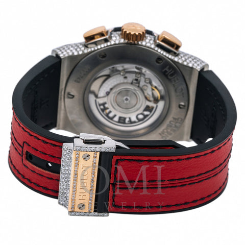 Hublot Classic Fusion Chronograph 521.NO.1181.LR  45MM Black Dial With Rubber Bracelet