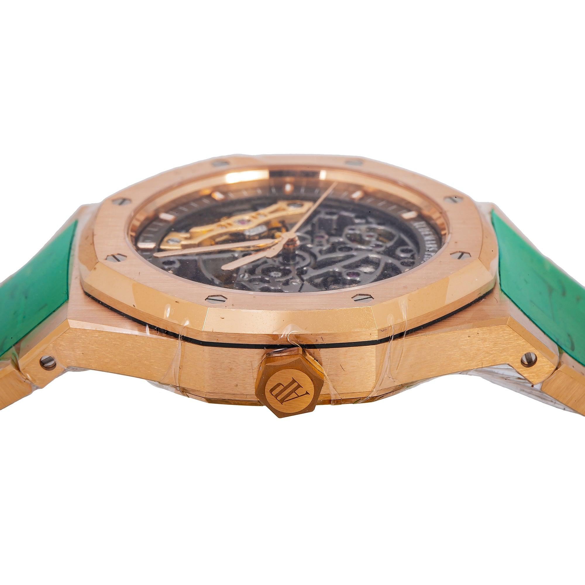 Audemars Piguet Skeleton Royal Oak 15407OR 41MM With Rose Gold