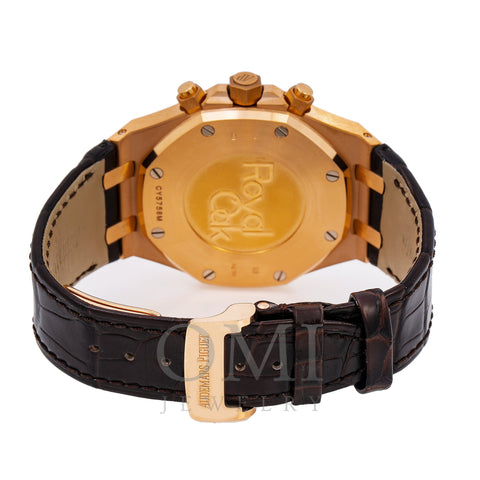 Audemars Piguet Royal Oak Chronograph 26331OR 41MM Brown Dial With Leather Bracelet