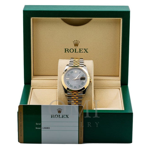 Rolex Datejust 41 126303 41MM Wimbledon Dial With Two Tone Bracelet