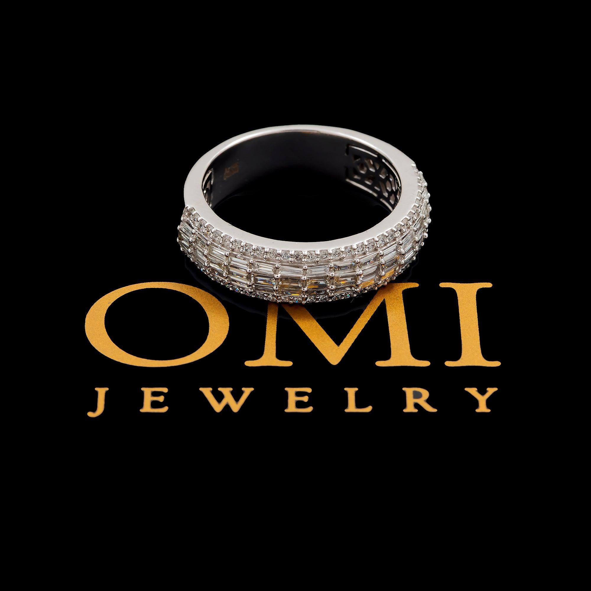 14K GOLD DIAMOND MEN'S RING 1.07 CT