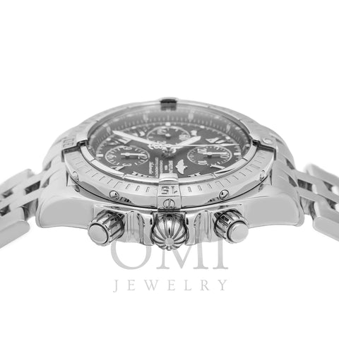 Breitling Chronomat Evolution A13356 44MM Grey Dial With Stainless Steel Bracelet