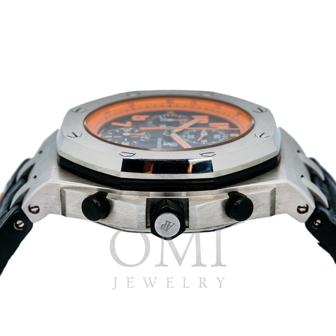 Audemars Piguet Royal Oak Offshore Chronograph 26170ST 42MM Black Dial With Leather Horn Back Bracelet