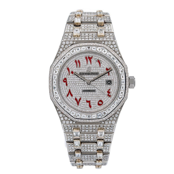 Audemars Piguet Royal Oak Selfwinding 41MM 15400ST Diamond Paved