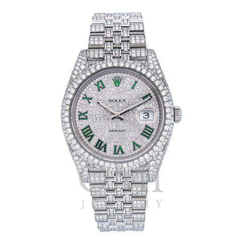 Rolex Datejust 126300 41MM Silver Diamond Dial With Stainless Steel Jubilee Bracelet