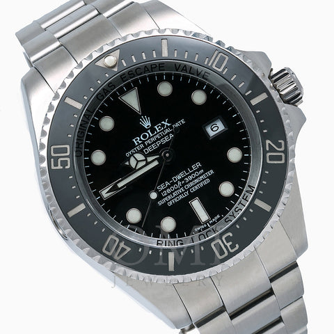 Rolex Sea-Dweller Deepsea 116660 44MM Black Dial With Stainless Steel Bracelet