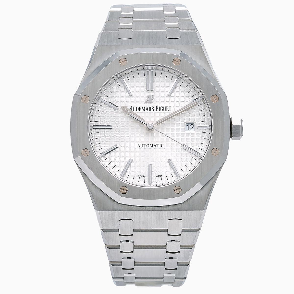Audemars Piguet Royal Oak Selfwinding 41MM 15400ST.OO.1220ST.02 Silver Dial Stainless Steel Bezel Stainless Steel Bracelet