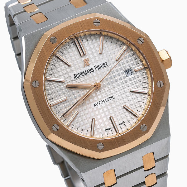 Audemars Piguet Royal Oak Self Winding 15400SR 41MM White Dial