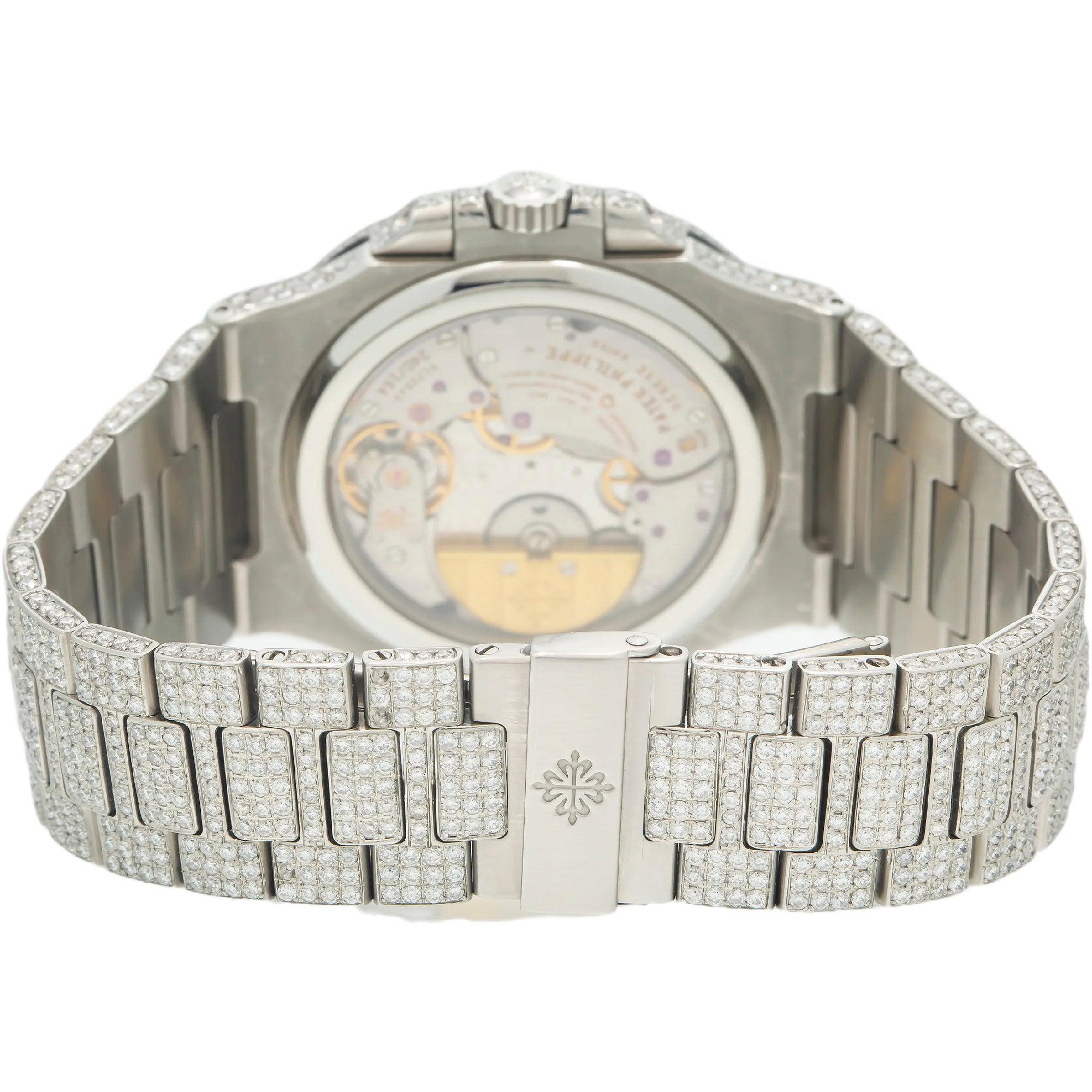 Patek Philippe Nautilus 5712/1A 40MM Blue Dial With Diamond Bezel