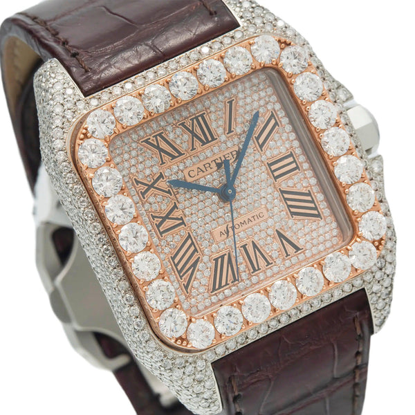 73.) New Diamond Accent Watch in Rose Gold Anne Klein Women main image 4