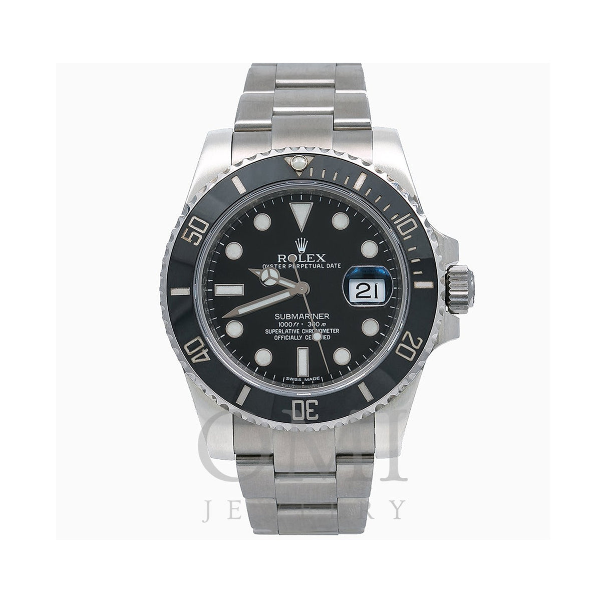 Submariner Date 116610LN Black Dial With Stainless Steel Br - OMI Jewelry