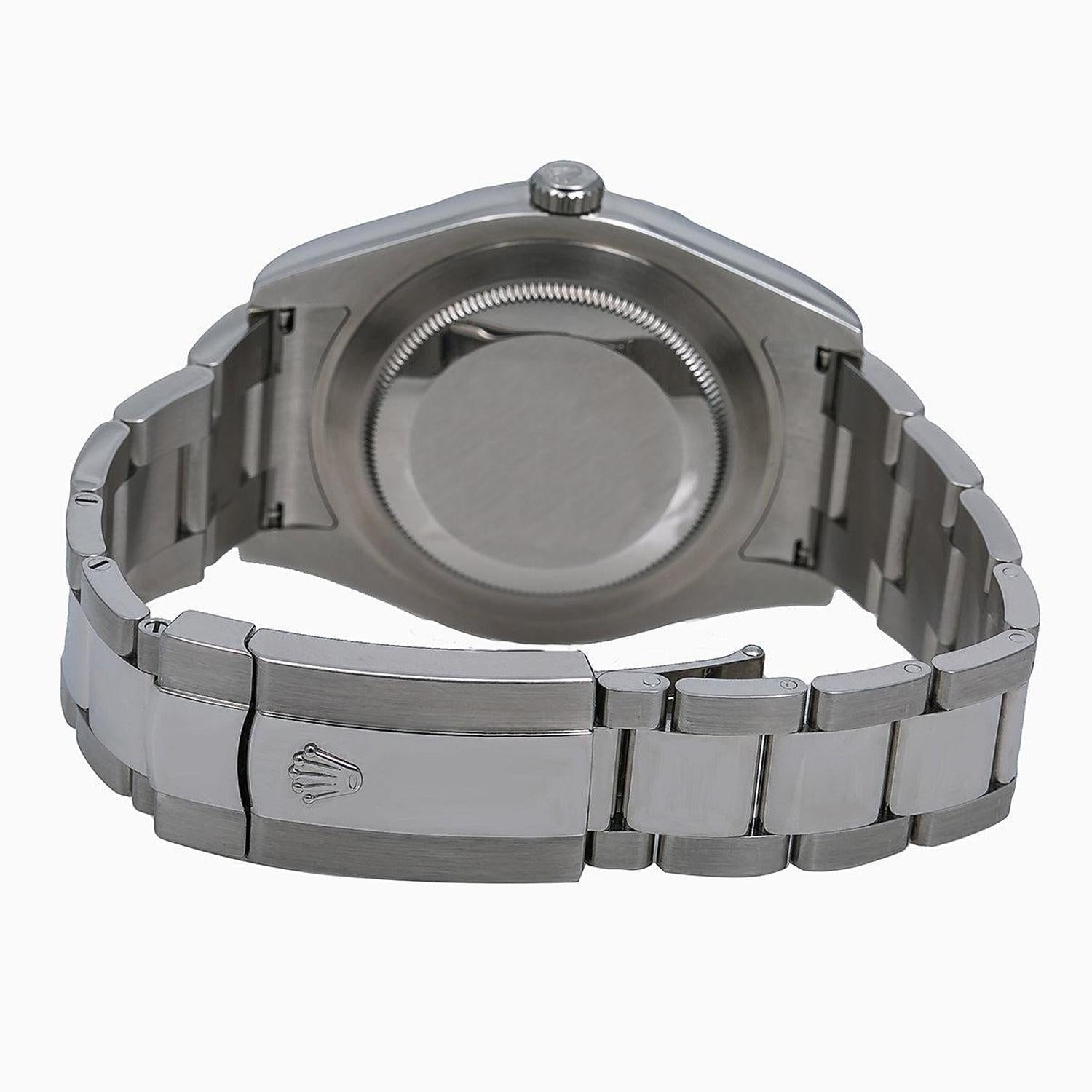 Rolex Datejust 41MM 116300 Silver Dial Smooth Bezel Stainless Steel Oyster Bracelet