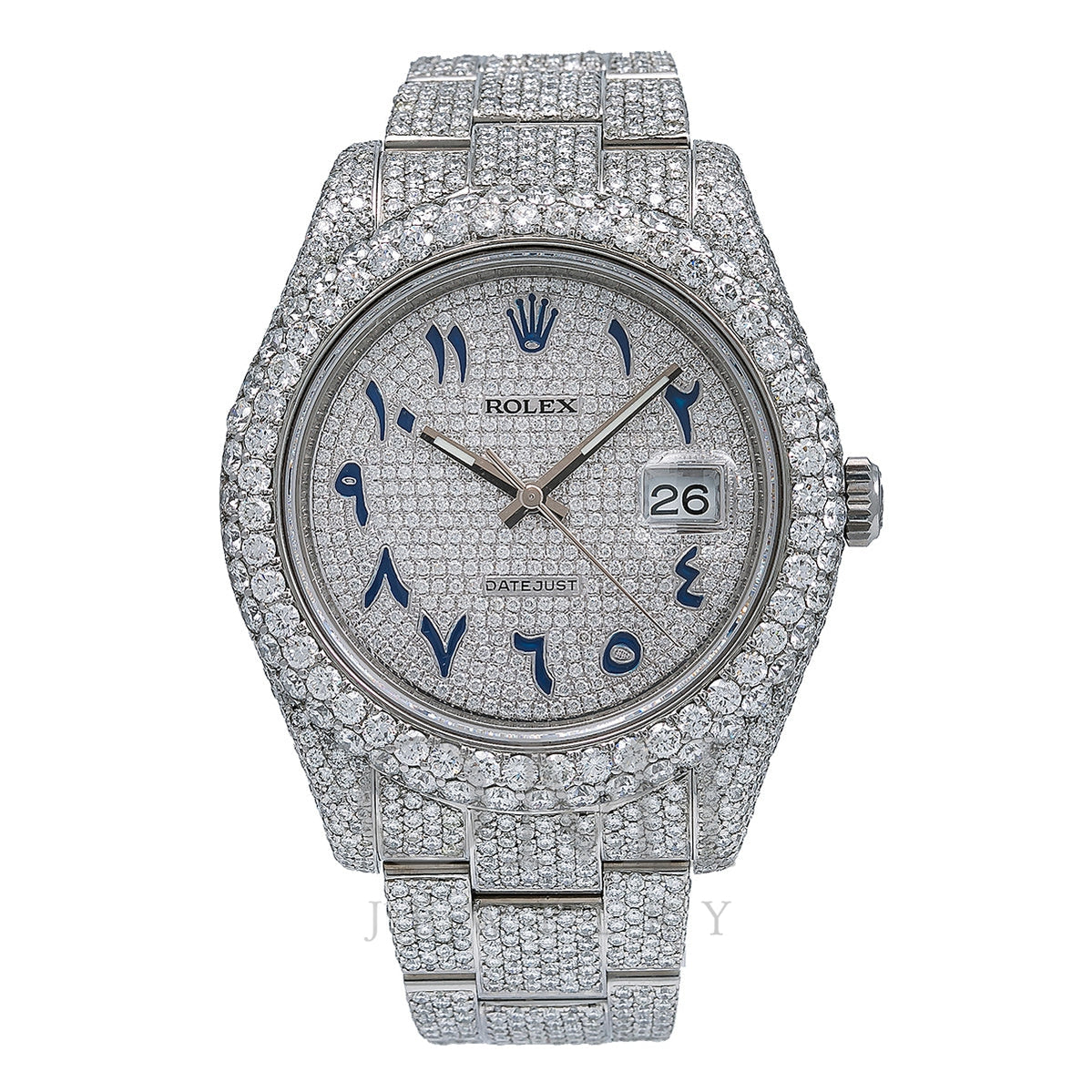Forkert Guvernør Inspektør Rolex Datejust II Diamond Watch, 126300 40mm, Silver Diamond Dial With -  OMI Jewelry